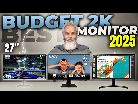 Best Budget 27 inches 2K Monitors in 2025
