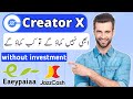 Creater X App – How to Create Account & Earn Money Without Investment | Full Guide 2025