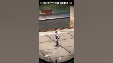 TARGET:"Zombie Attack The Man"Sniper Headshot Shooting #gaming #shorts #short