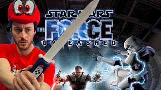 Star Wars: The Force Unleashed Motion control LED Lightsaber for Nintendo Switch!! FEEL LIKE A JEDI