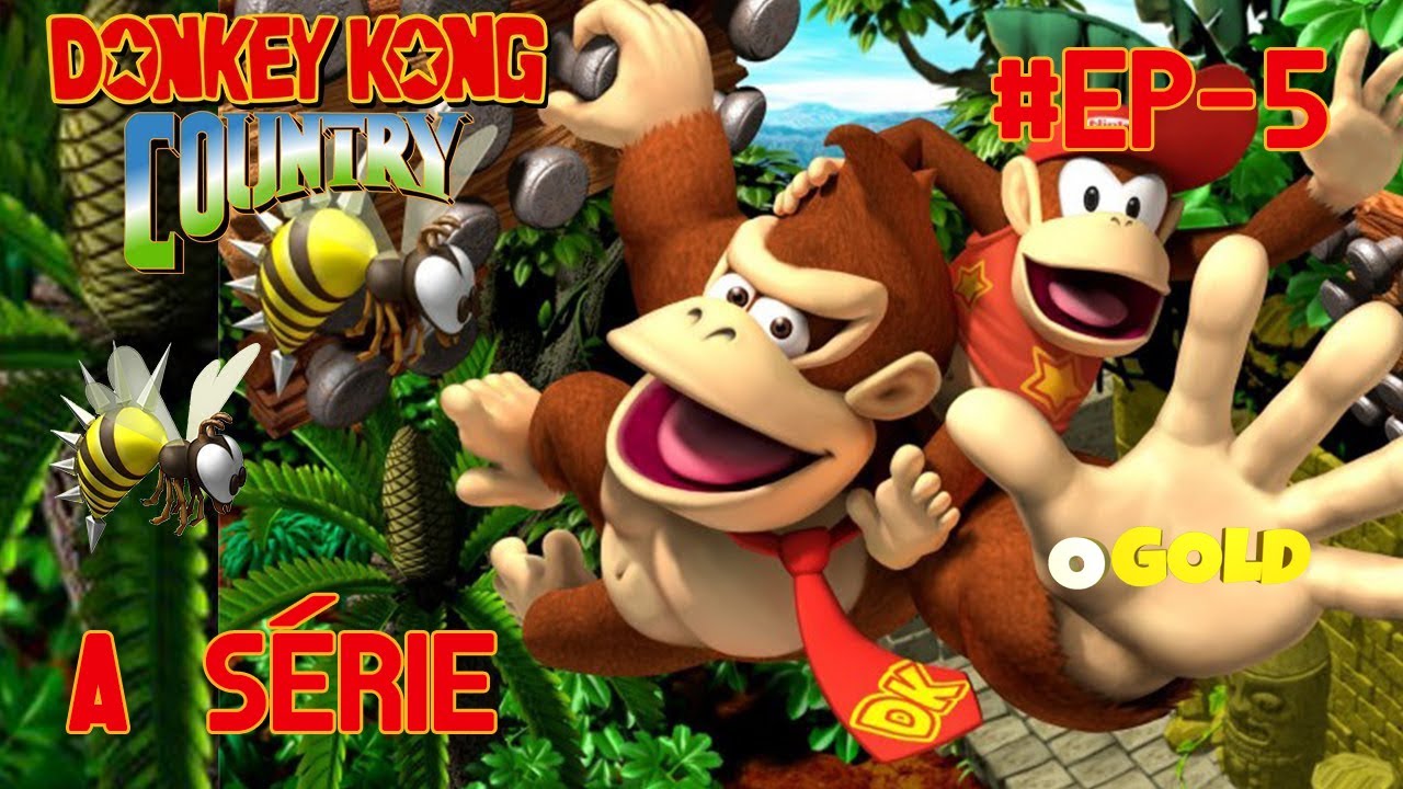 Donkey Kong Country Returns #2 - Macacos na Praia!!! 