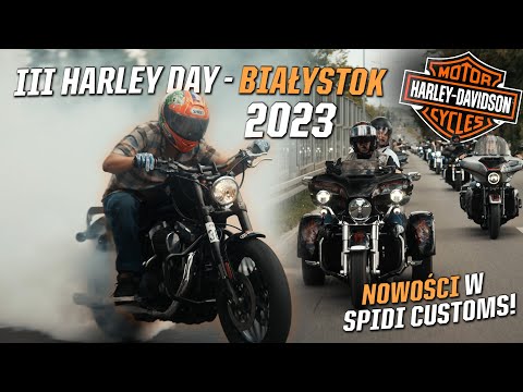 Zlot Motocykli HARLEY-DAVIDSON - HDC Podlasie - Nowości w Spidi Customs!!