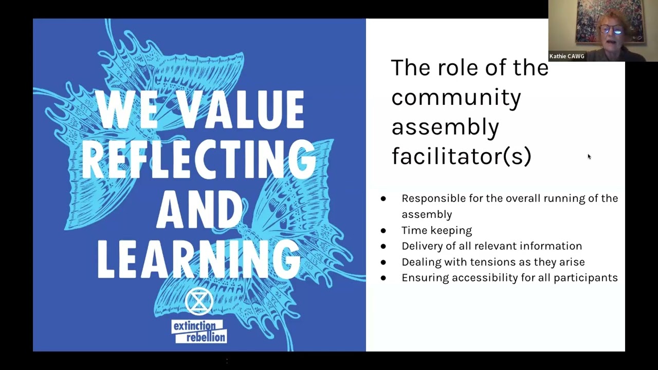 Community Assemblies Facilitation Training | Extinction Rebellion UK