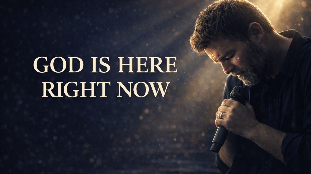 GOD IS HERE RIGHT NOW | Powerful Worship Song for Strength, Peace & Midnight Prayer