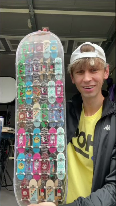 GLASS TECH-DECK SKATEBOARD!? ⚠️⚠️
