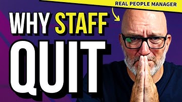 Why Employees Leave - The Impact of Bad Managers on Workplace Culture