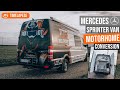 Mercedes sprinter motorhome conversion  10 minute timelapse diy