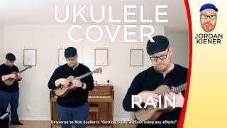 Response to Rob Scallon's "Getting Delay, without using any effects..." - UKULELE COVER