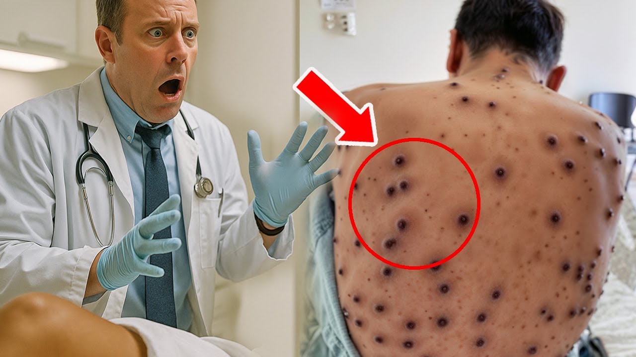 Old Man Had Many Bump On His Back—What Was Found Living Inside Left
