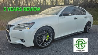 Lexus GS350 5 Year Reliability Review!
