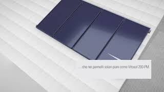 Pannello solare termico Vitosol con brevetto Viessmann ThermProtect