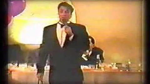 Matthew Ashford sings at the Beverly Garland Hotel