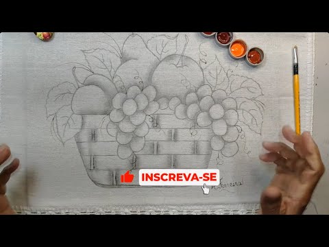 Roberto Ferreira - Vamos Aprender a Pintar Cesta Com Frutas - Parte 1