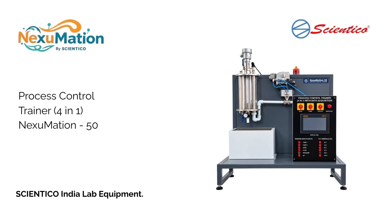 Process Control Trainer (4 in 1) | NexuMation 50 | SCIENTICO India