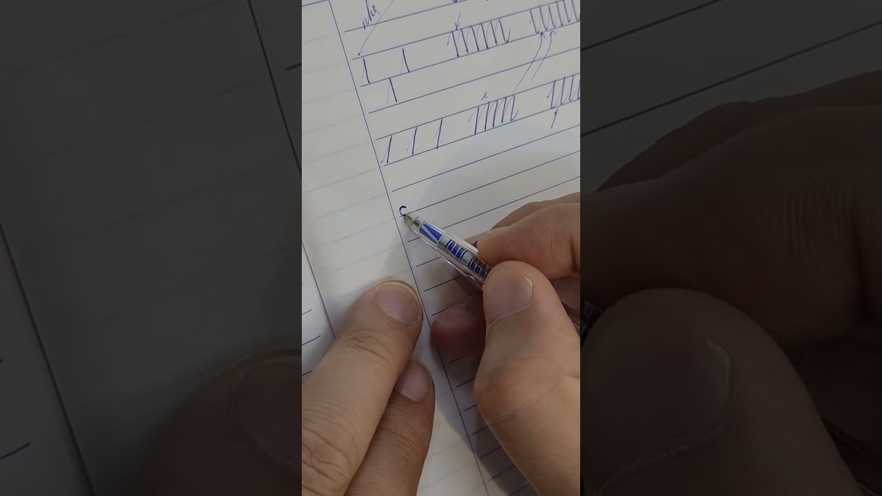 Kĩ thuật viết nhanh bút bi ra vở kẻ ngang