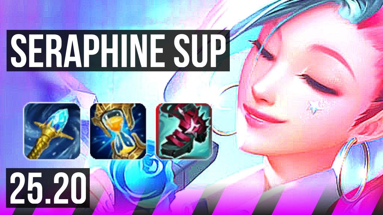 SERAPHINE & Kai'Sa vs LUX & Xayah (SUP) | KR Master | 25.20