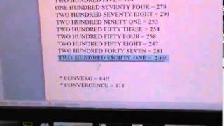 M2U00834, CONVERGENCE TO 240!, Jesus = 888