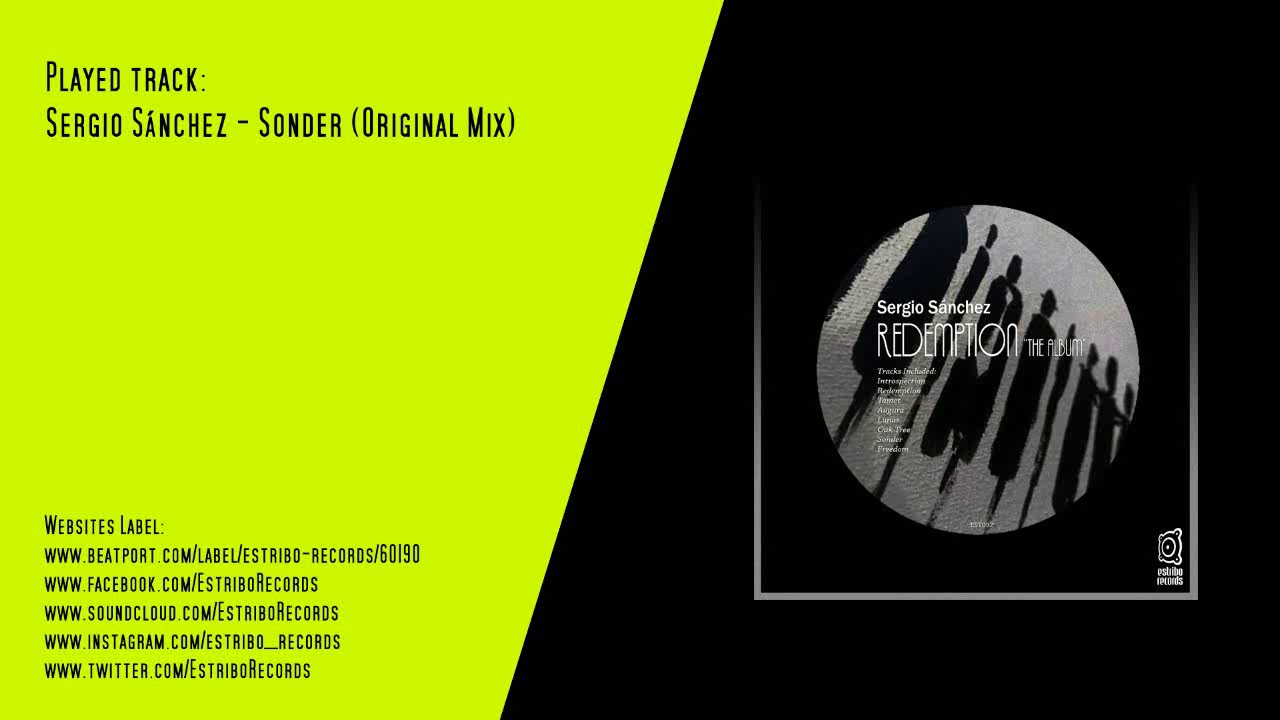Watch Sergio Sánchez - Sonder (Original Mix) on YouTube Watch Sergio Sánchez - Sonder (Original Mix) on YouTube