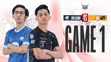 EVOS LEGENDS vs RRQ | Regular Season WEEK 2 DAY 3 | GAME 1 | #MPLIDS12