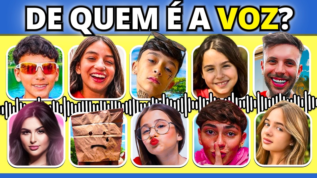 🔊 Adivinhe de Quem é a Voz? | Edição: Tropa do Taspio | Apenas 1% acerta tudo! #quiz #buuquiz
