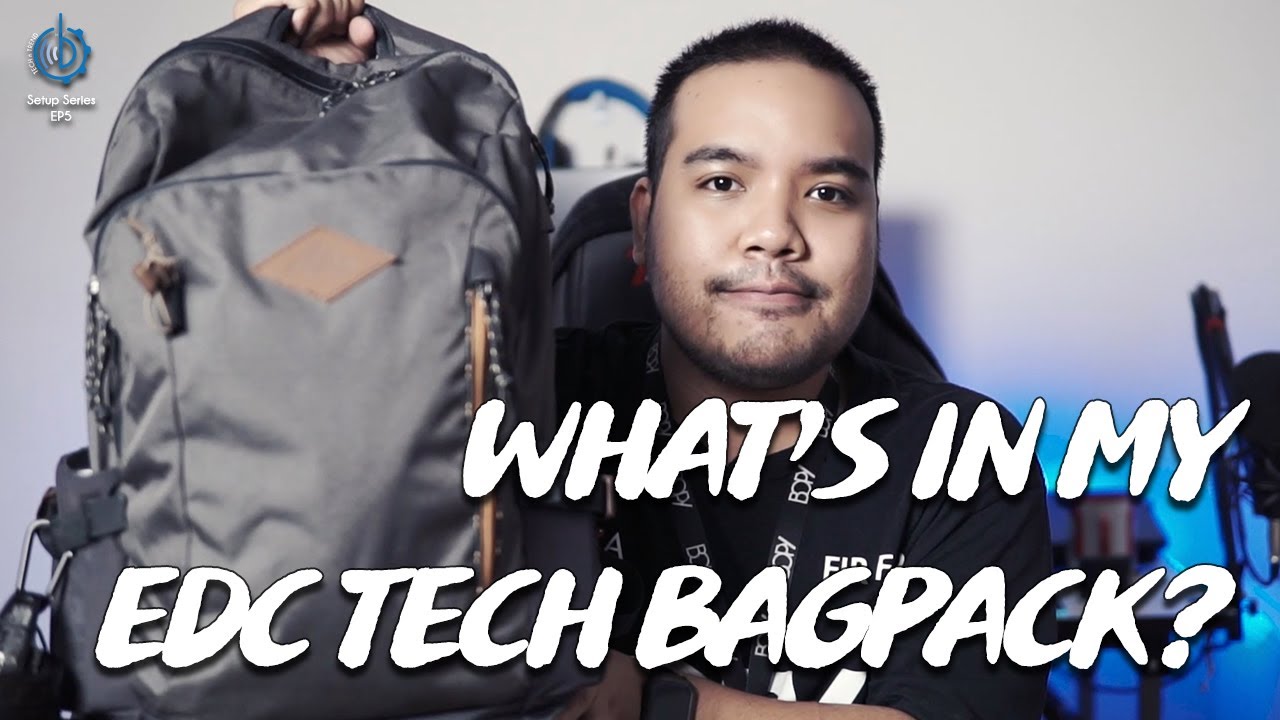 What's in My EDC Tech Bag Pack? (2020) | Setup Series EP5