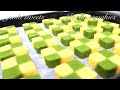 「和」抹茶香る市松模様のアイスボックスクッキー⁂How to make Ice box cookies