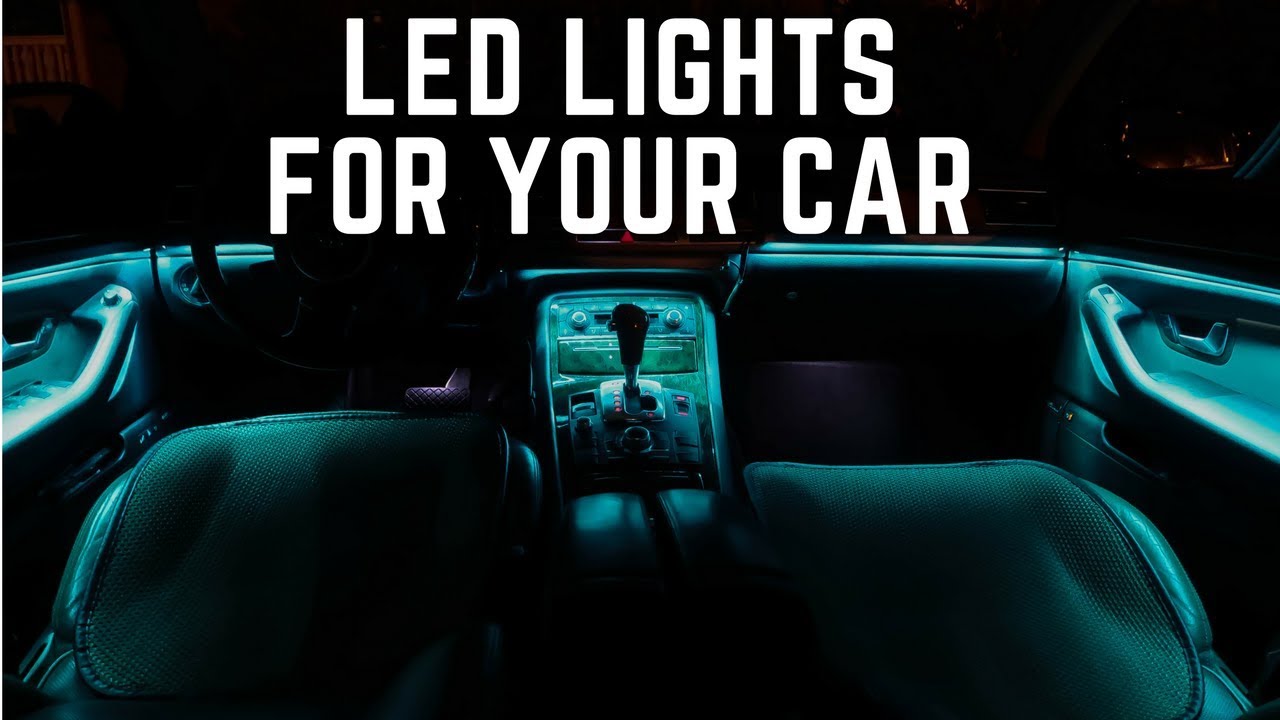 Exotic LED Car Lights - Interior Kit - YouTube