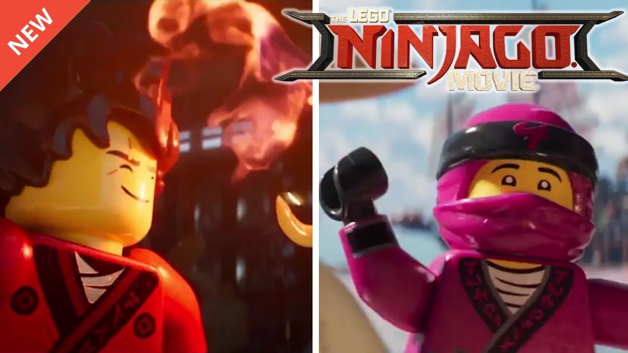 LEGO Ninjago Movie PINK NINJA of Surprise Trailer + New References & MORE!  - YouTube