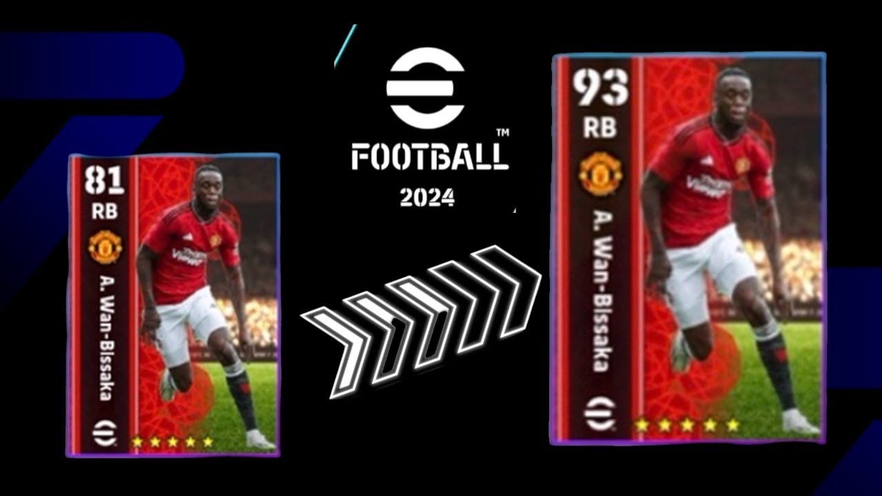 How to upgrade Aaron Wan-Bissaka on eFootball 2024