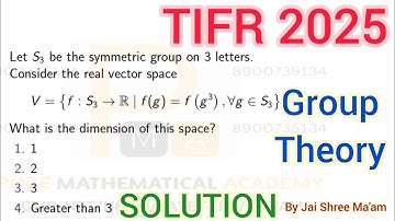 TIFR 2025 Mathematics Solution | TIFR 2025 Maths Modern Algebra | Q.No 02 | Group Theory TIFR 2025