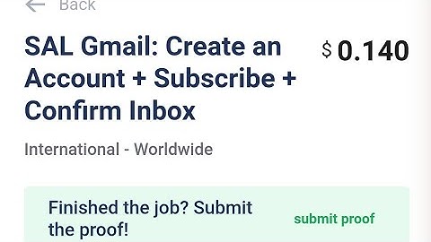 SAL Gmail: Create an Account + Subscribe + Confirm Inbox