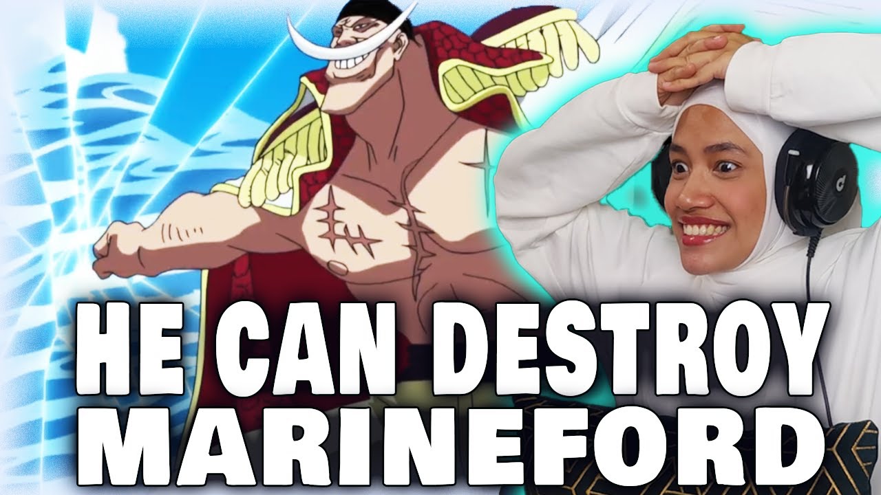 Whitebeard Reveals His Devil Fruit Powers In Front of the Marines 🔴 One