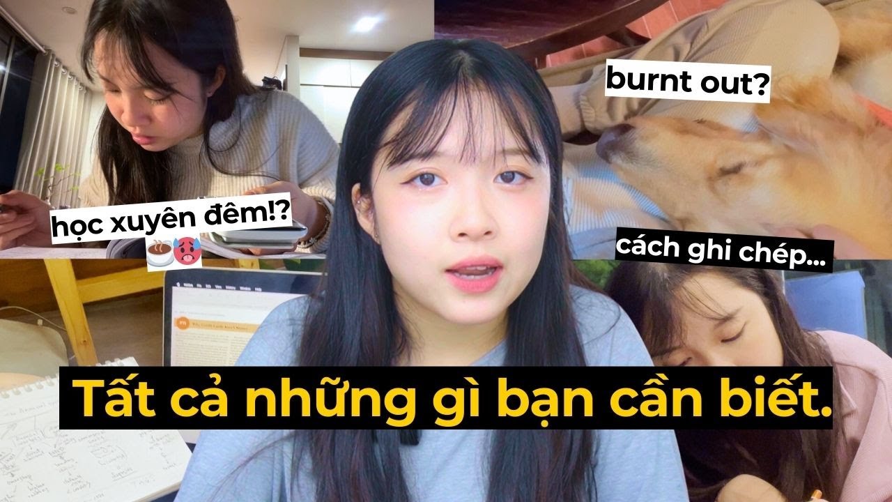 Cách mình đạt GPA 9.65 trên đại học | Cẩm nang học tập | Learning how to learn ✨