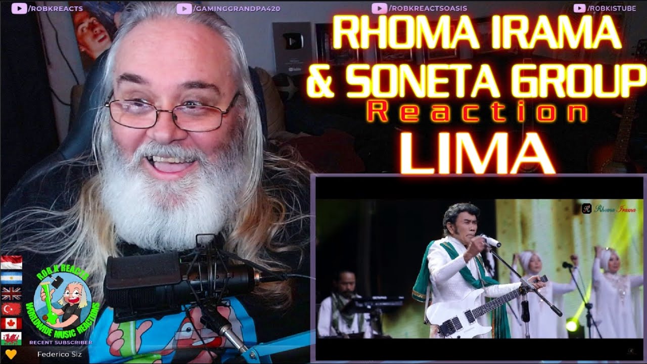 RHOMA IRAMA Reaction & SONETA GROUP - LIMA (LIVE) - First Time Hearing - Requested
