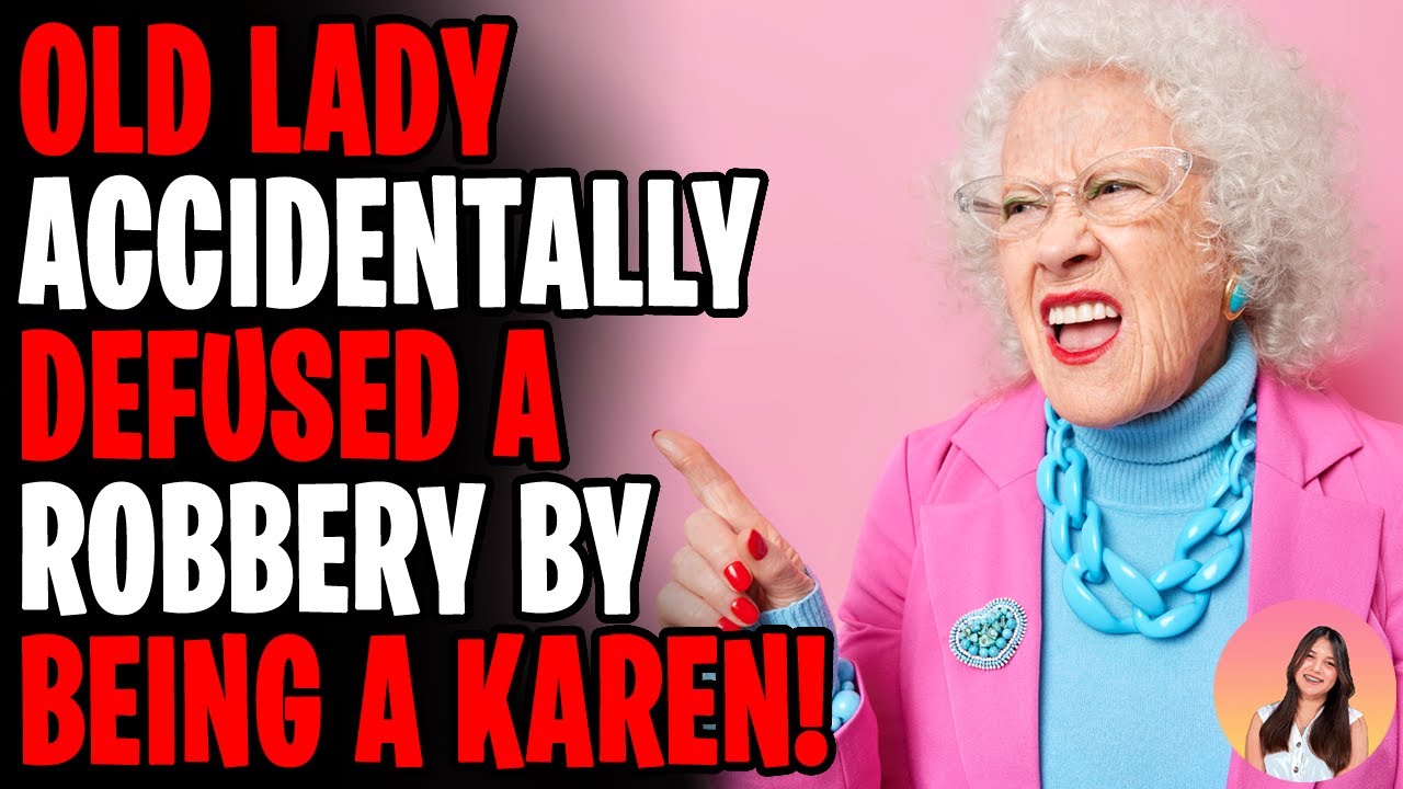 Old Lady Mistook A STORE ROBBER For Her Grandson & Thought He Got A New Job! r/IDontWorkHereLady