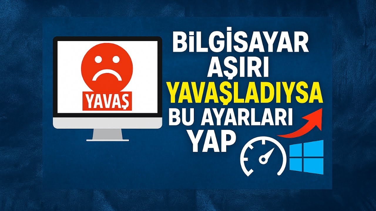 💻 Bilgisayar Aşırı Yavaşladıysa Bu Ayarları Yap! 🚀 %100 Hızlanma Garantili (Windows 10/11)