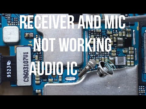 Download Samsung a50 a505  receiver 👂 ear speaker 🔊 and mic not working solution audio ic replacement
