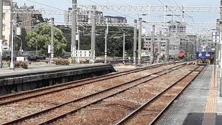 8551次 客車列 楠梓通過 台日友誼塗裝機車頭 !!