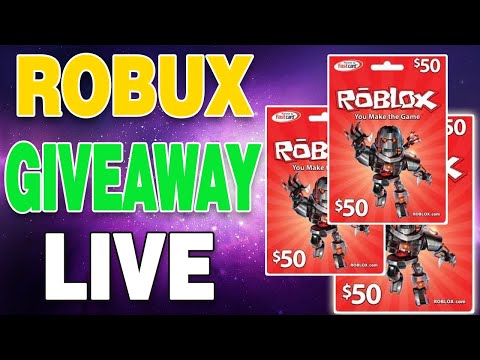 FREE ROBLOX GIFT CARD CODES GIVEAWAY / ROBUX CODES GIVEAWAY LIVE