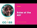 Ccoss  roles at the asf