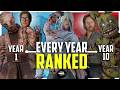 All 10 YEARS of Dead by Daylight RANKED