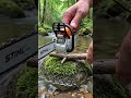 STIHL MINI CHAINSAW actually cut