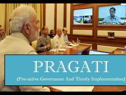 Pragati Portal Launched by PM | Studywithpandey
