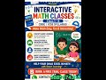 Summer Math Classes ☀️ Easy learning, strong basics, shortcuts &amp; practice. Join now!
