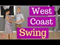 West Coast Swing Basic Steps (Starter Step & Left Side Pass)