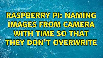 Raspberry Pi: Naming images from camera with time so that they don
