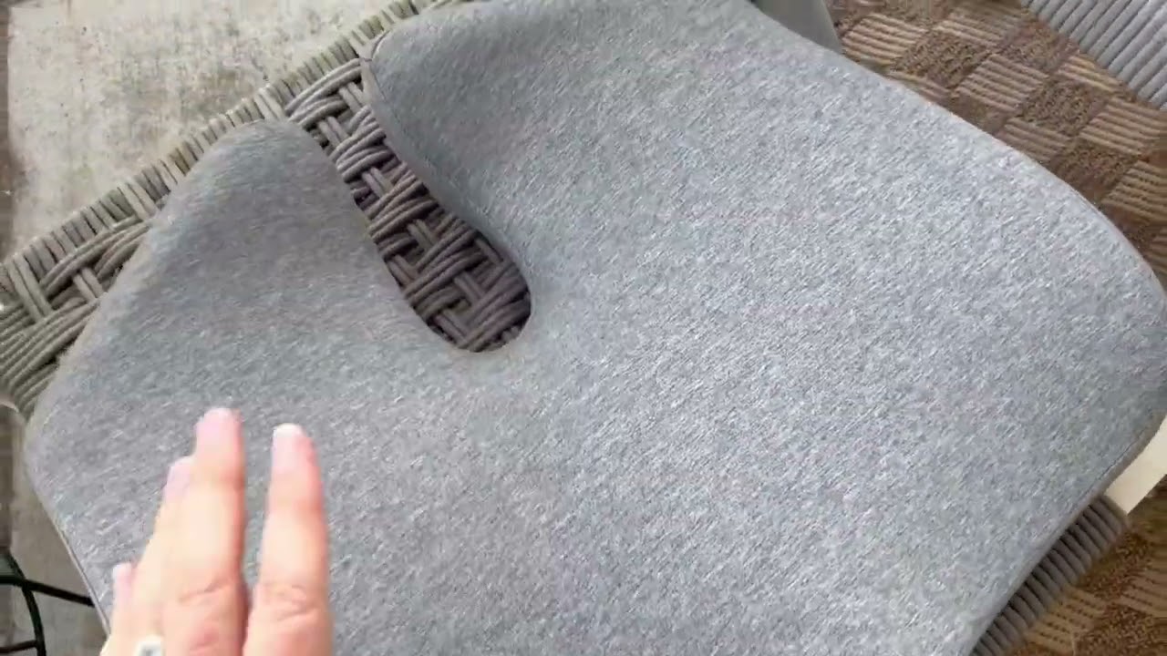 Cushion Lab Patented Pressure Relief Seat Cushion for Long Sitting Hours on Office Home Chair Review