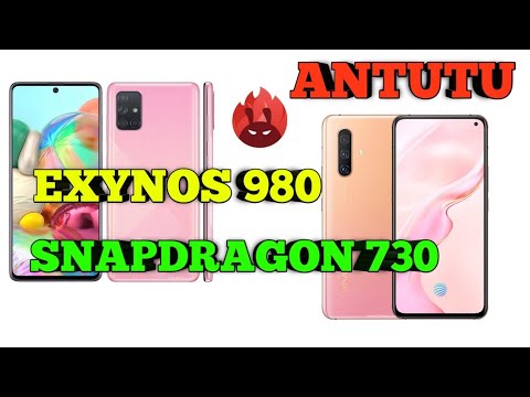 Antutu Vivo X30 & Antutu Samsung A71