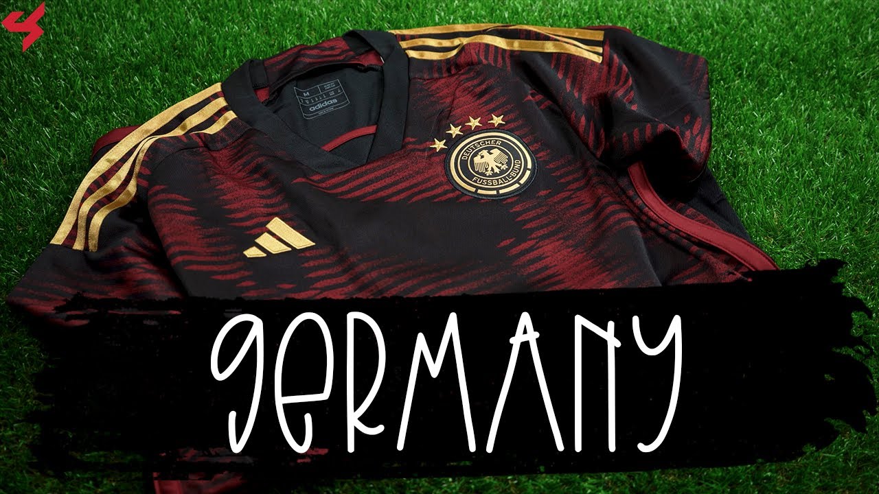 World Cup 2022 Adidas Germany Away Jersey Unboxing + Review - YouTube