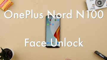 How to Set Face Unlock on a OnePlus Nord N100 Phone || OnePlus Nord N100